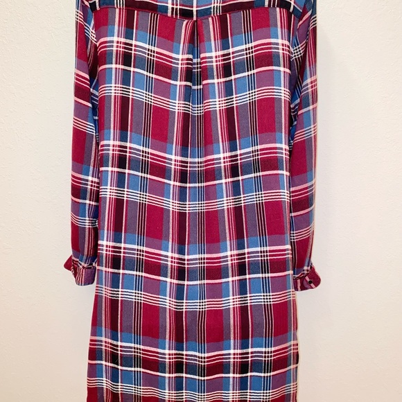 Lucky Brand Lightweight Soft Flannel Dress - Picture 7 of 9